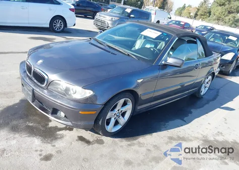 2005 BMW 325Ci z USA, uszkodzony, nr VIN WBABW33435PL36809